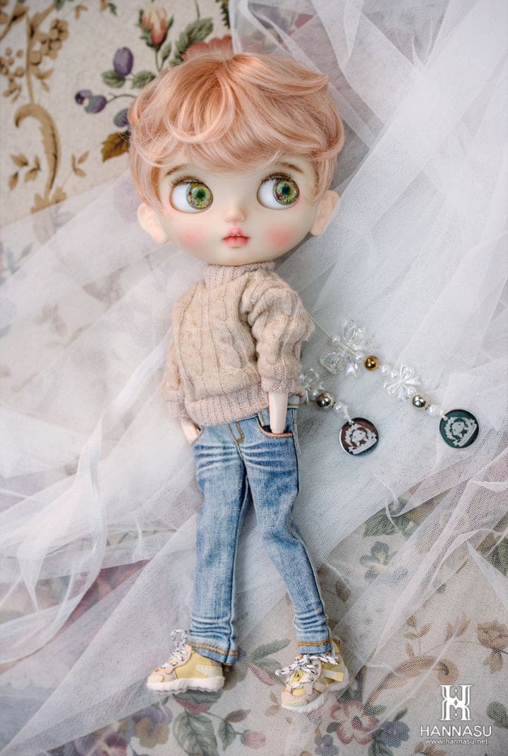 【HANNASU】HBW-1002 娃用假髮 多色 / Blythe - 紀物書館+JiWu Bookstore