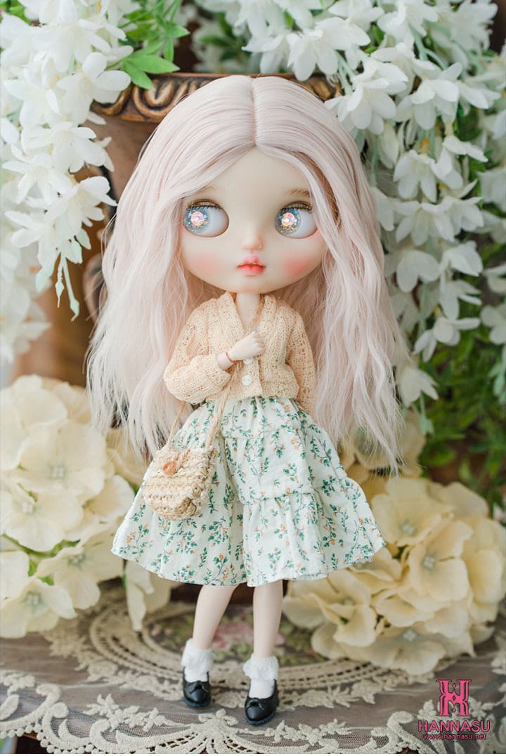 【HANNASU】HBW-1006 娃用假髮 多色 / Blythe - 紀物書館+JiWu Bookstore
