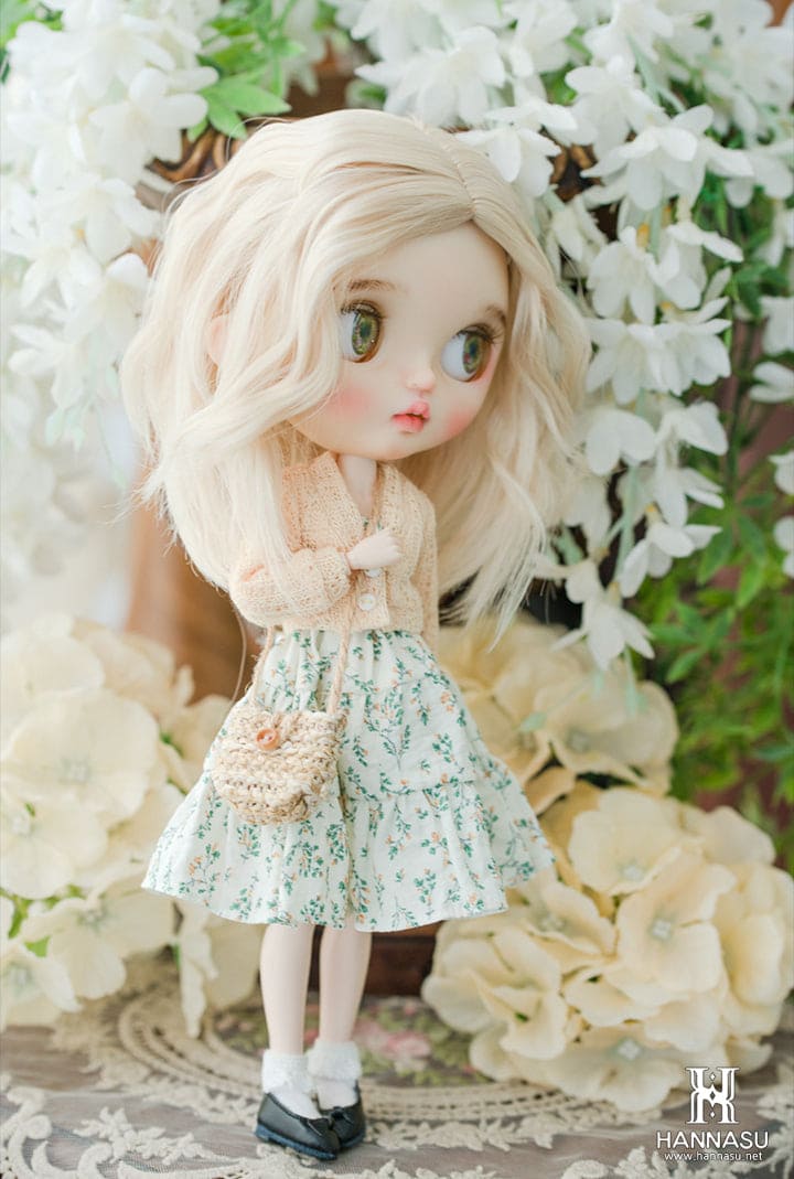 【HANNASU】HBW-1010 娃用假髮 多色 / Blythe - 紀物書館+JiWu Bookstore