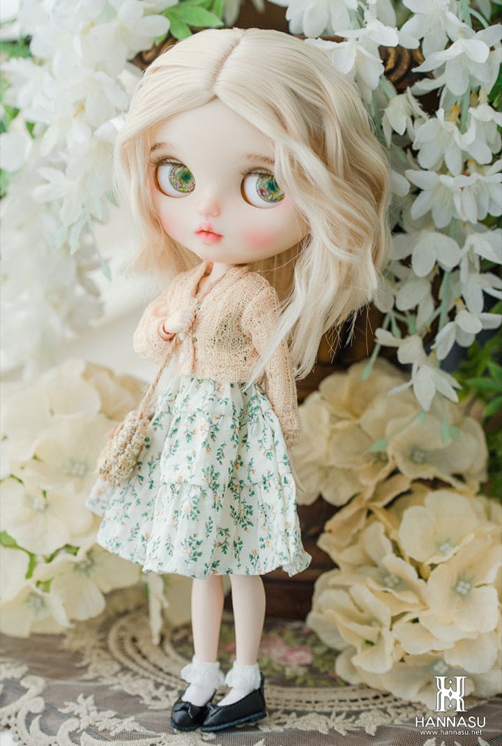 【HANNASU】HBW-1010 娃用假髮 多色 / Blythe - 紀物書館+JiWu Bookstore