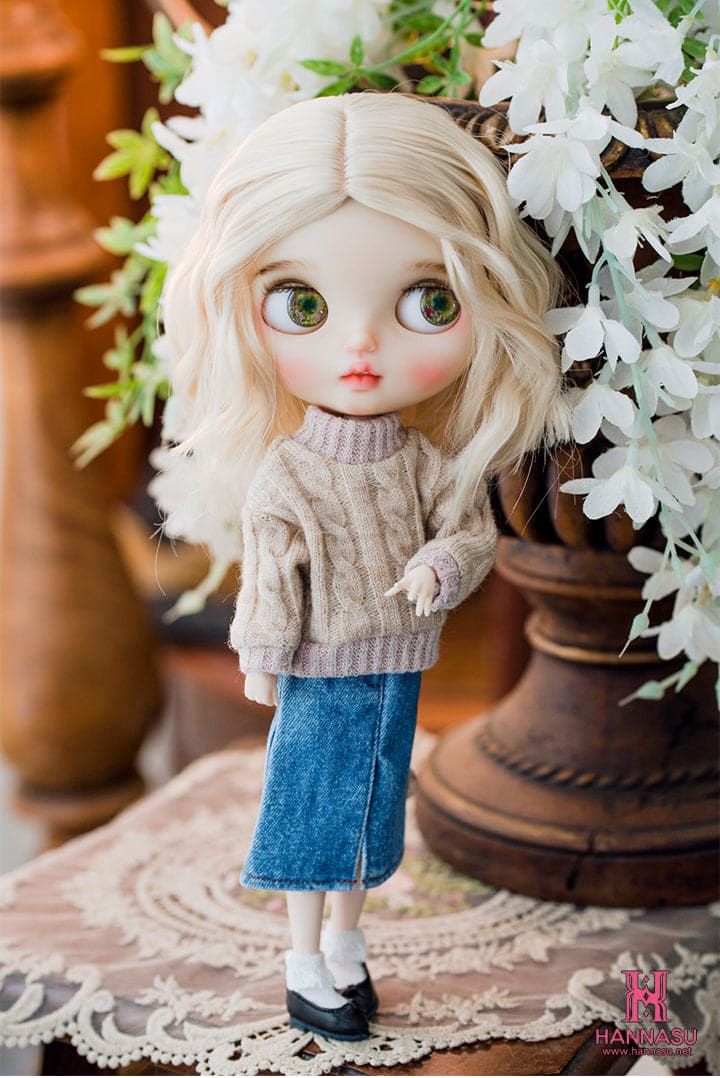 【HANNASU】HBW-1010 娃用假髮 多色 / Blythe - 紀物書館+JiWu Bookstore