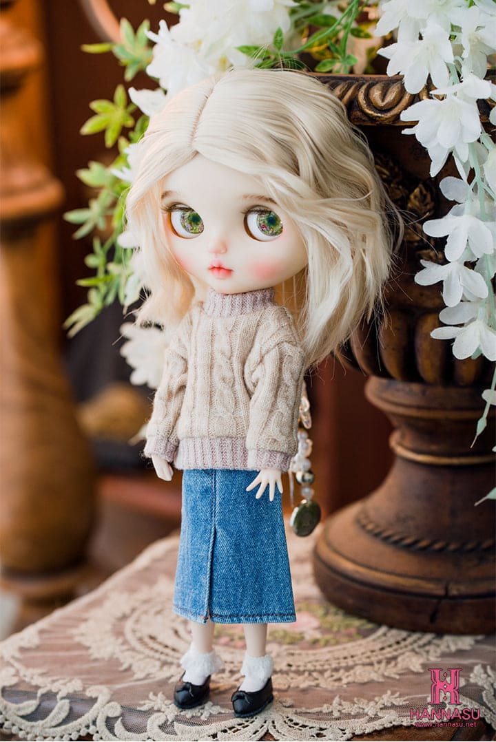 【HANNASU】HBW-1010 娃用假髮 多色 / Blythe - 紀物書館+JiWu Bookstore
