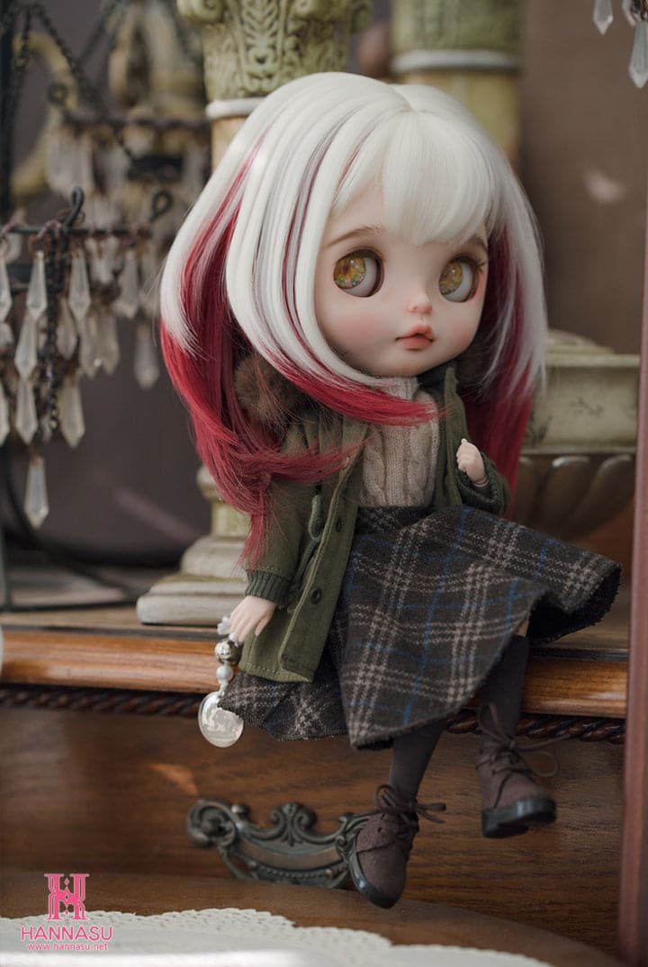 【HANNASU】HBW-1015 娃用假髮 多色 / Blythe - 紀物書館+JiWu Bookstore