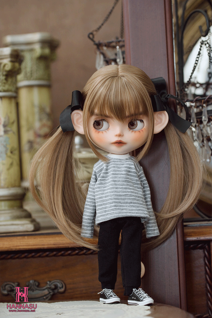 【HANNASU】HBW-1016 娃用假髮 多色 / Blythe - 紀物書館+JiWu Bookstore