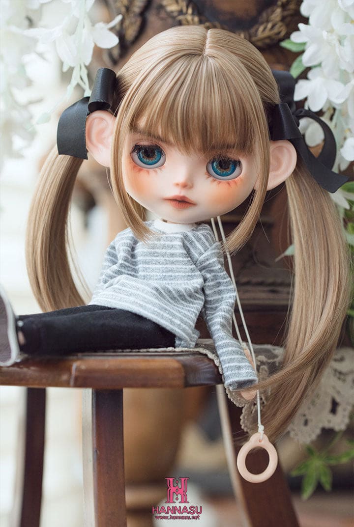 【HANNASU】HBW-1016 娃用假髮 多色 / Blythe - 紀物書館+JiWu Bookstore