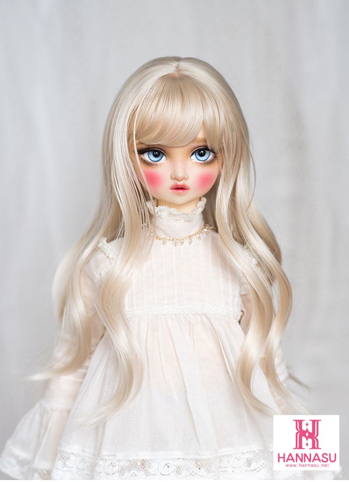 【HANNASU】HW-1089 娃用假髮 多色 / 7~8吋 BJD AZO2 iMda3.0 1/4 - 紀物書館+JiWu Bookstore