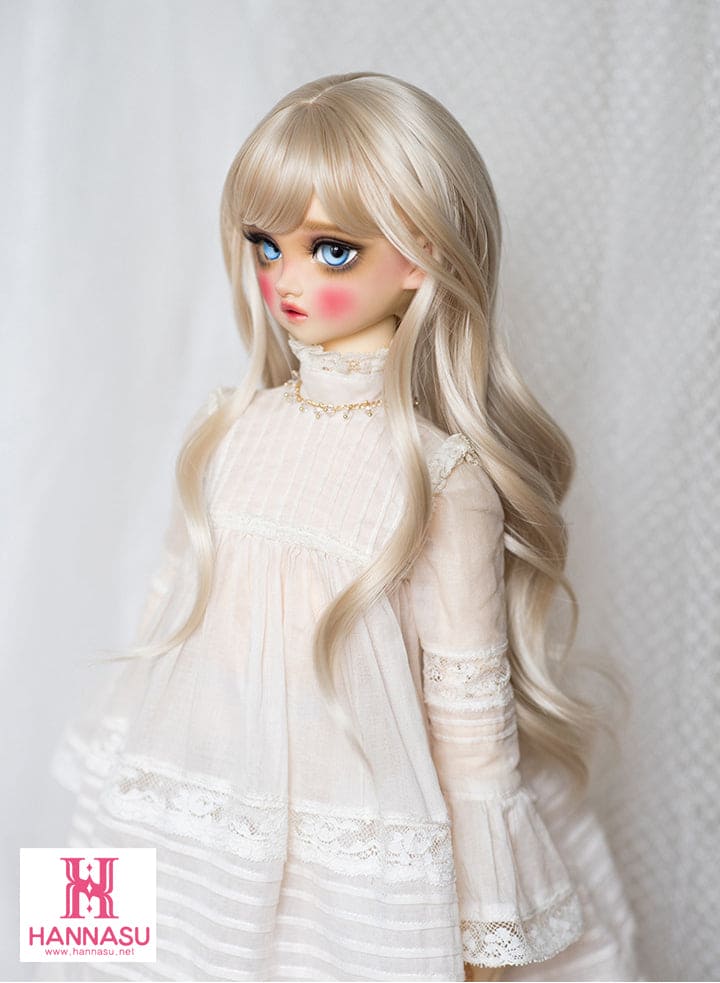 【HANNASU】HW-1089 娃用假髮 多色 / 7~8吋 BJD AZO2 iMda3.0 1/4 - 紀物書館+JiWu Bookstore