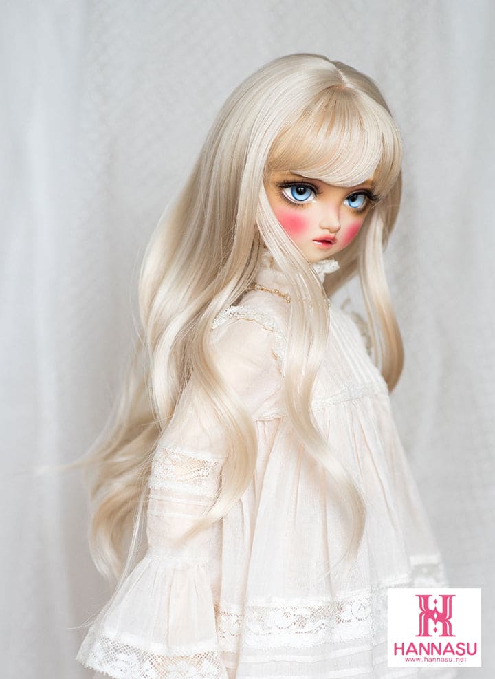 【HANNASU】HW-1089 娃用假髮 多色 / 7~8吋 BJD AZO2 iMda3.0 1/4 - 紀物書館+JiWu Bookstore