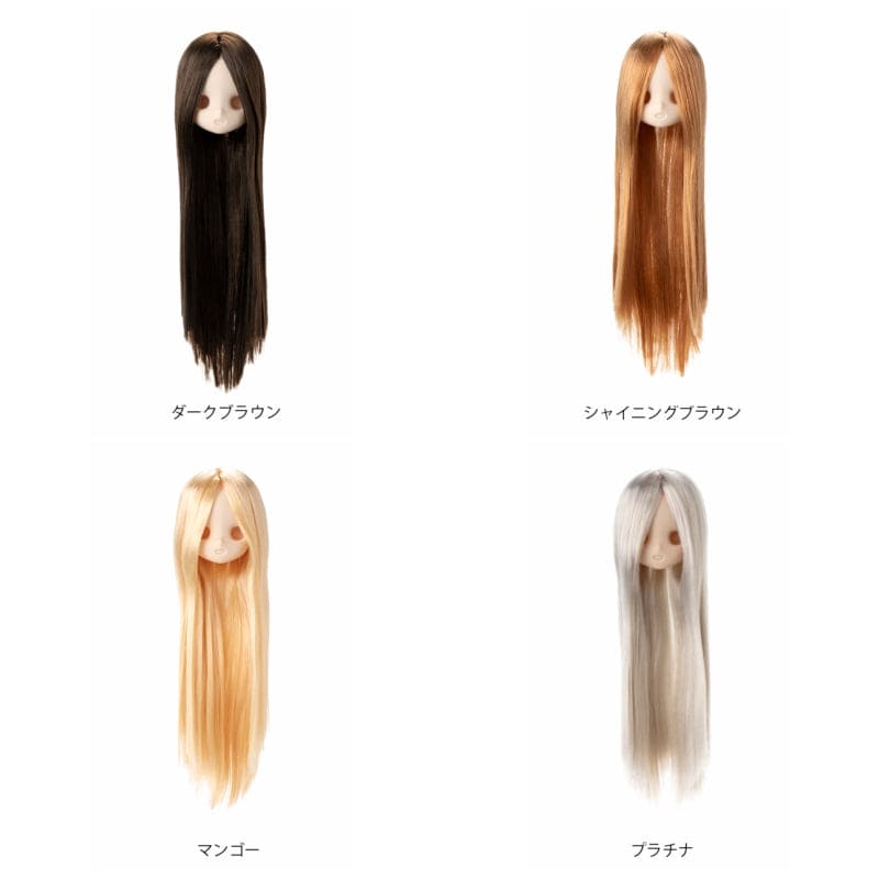 【Obitsu】1/6 植髮殼 多色 / OB22 OB24 OB26 - 紀物書館+JiWu Bookstore