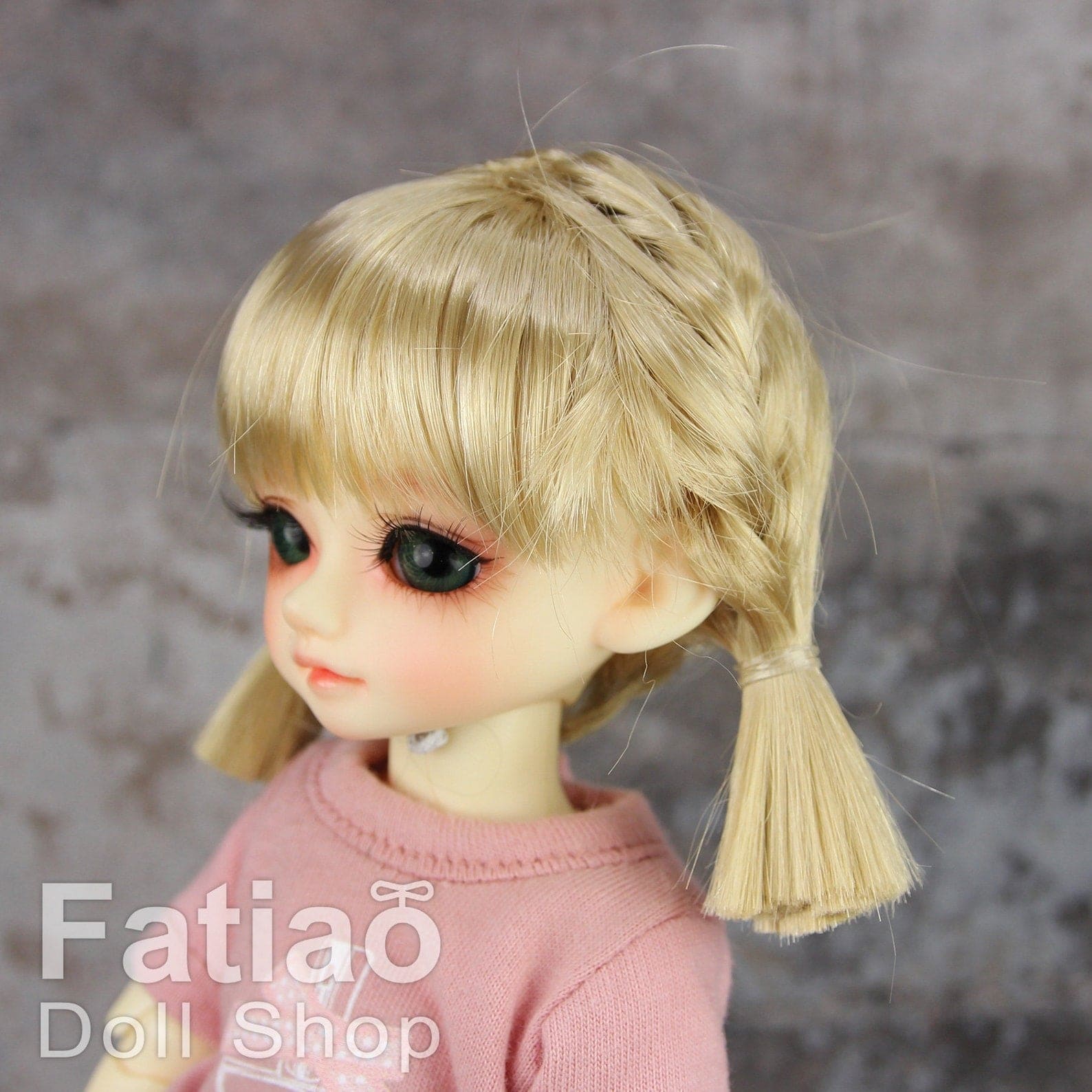 【Fatiao Doll Shop】FWF-553 娃用假髮 多色 / 6-7吋 BJD 1/6 iMda2.6 - 紀物書館+JiWu Bookstore