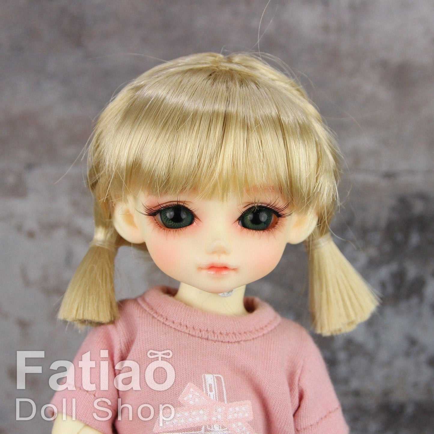 【Fatiao Doll Shop】FWF-553 娃用假髮 多色 / 6-7吋 BJD 1/6 iMda2.6 - 紀物書館+JiWu Bookstore