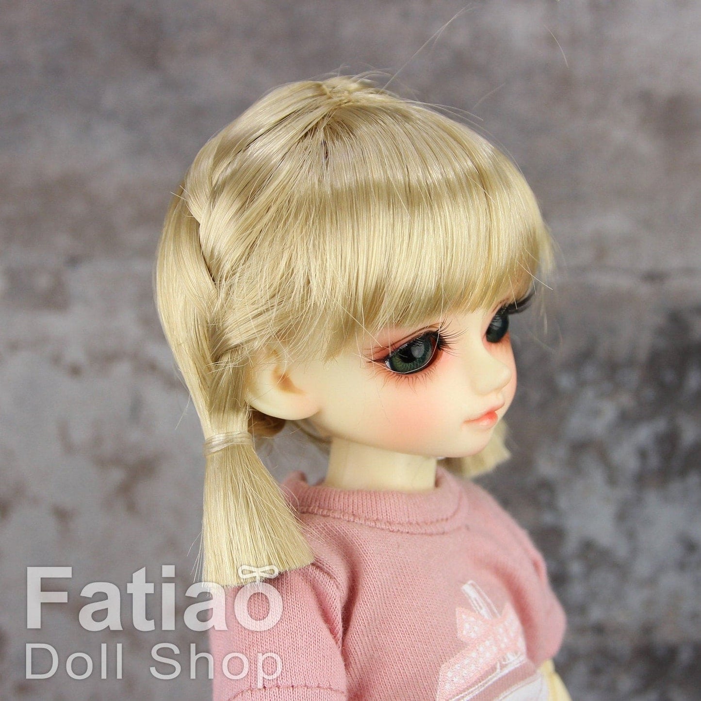 【Fatiao Doll Shop】FWF-553 娃用假髮 多色 / 6-7吋 BJD 1/6 iMda2.6 - 紀物書館+JiWu Bookstore