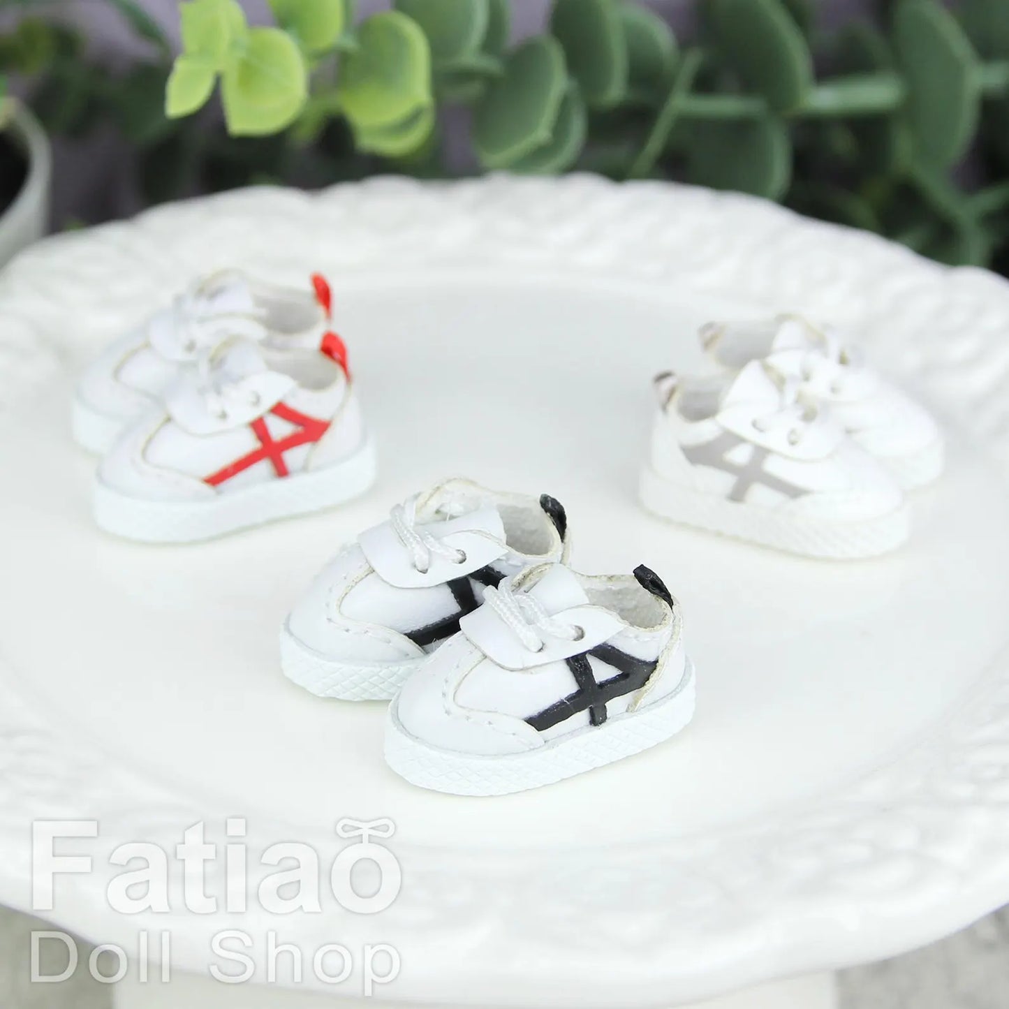 【Fatiao Doll Shop】條紋運動鞋 多色 / OB11 Azone P體 D男 picconeemo - 紀物書館+JiWu Bookstore