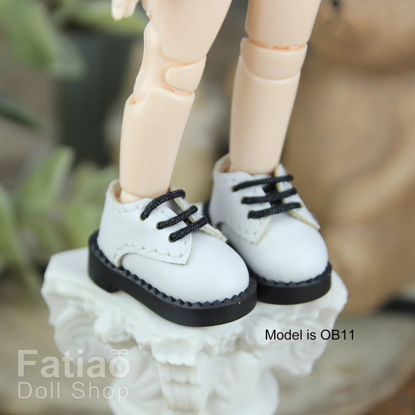 [Fatiao Doll Shop] Pointed leather shoes / OB11 OBITSU