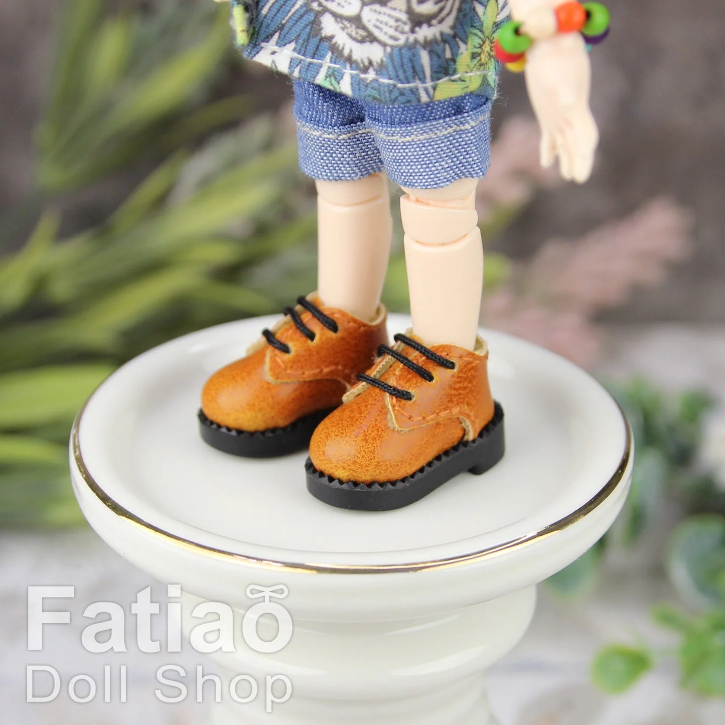 [Fatiao Doll Shop] Pointed leather shoes / OB11 OBITSU