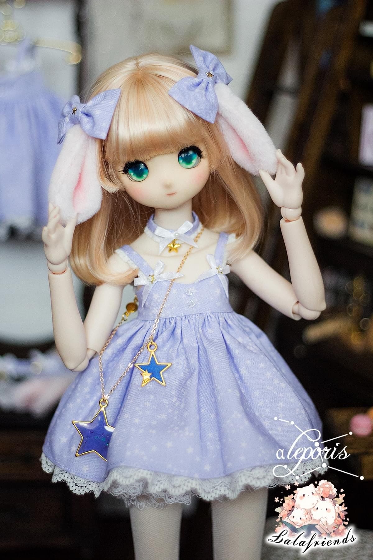 【Lala friends】a Leporis 4分服飾套組 / BJD 4分 MDD MSD 熊妹 iMda 4.3