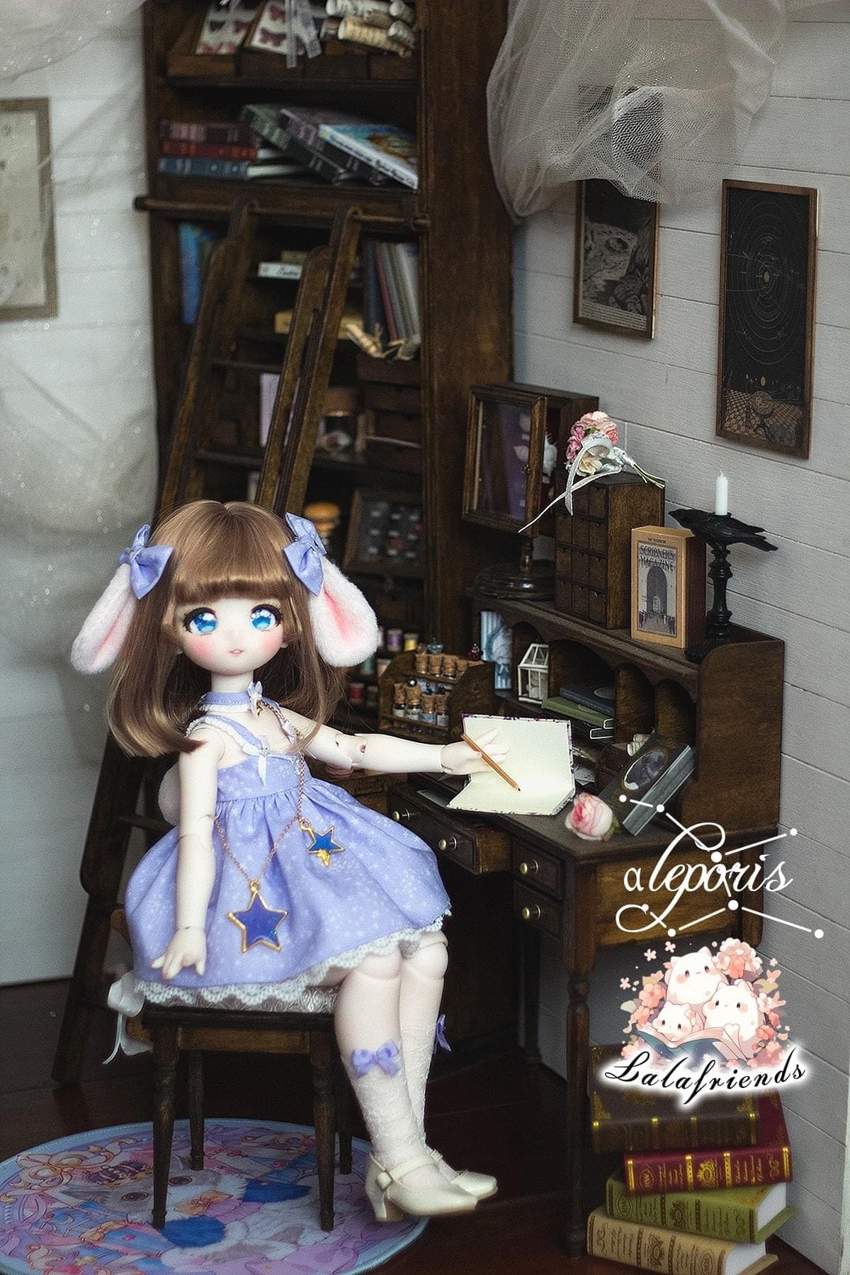 【Lala friends】a Leporis 4分服飾套組 / BJD 4分 MDD MSD 熊妹 iMda 4.3