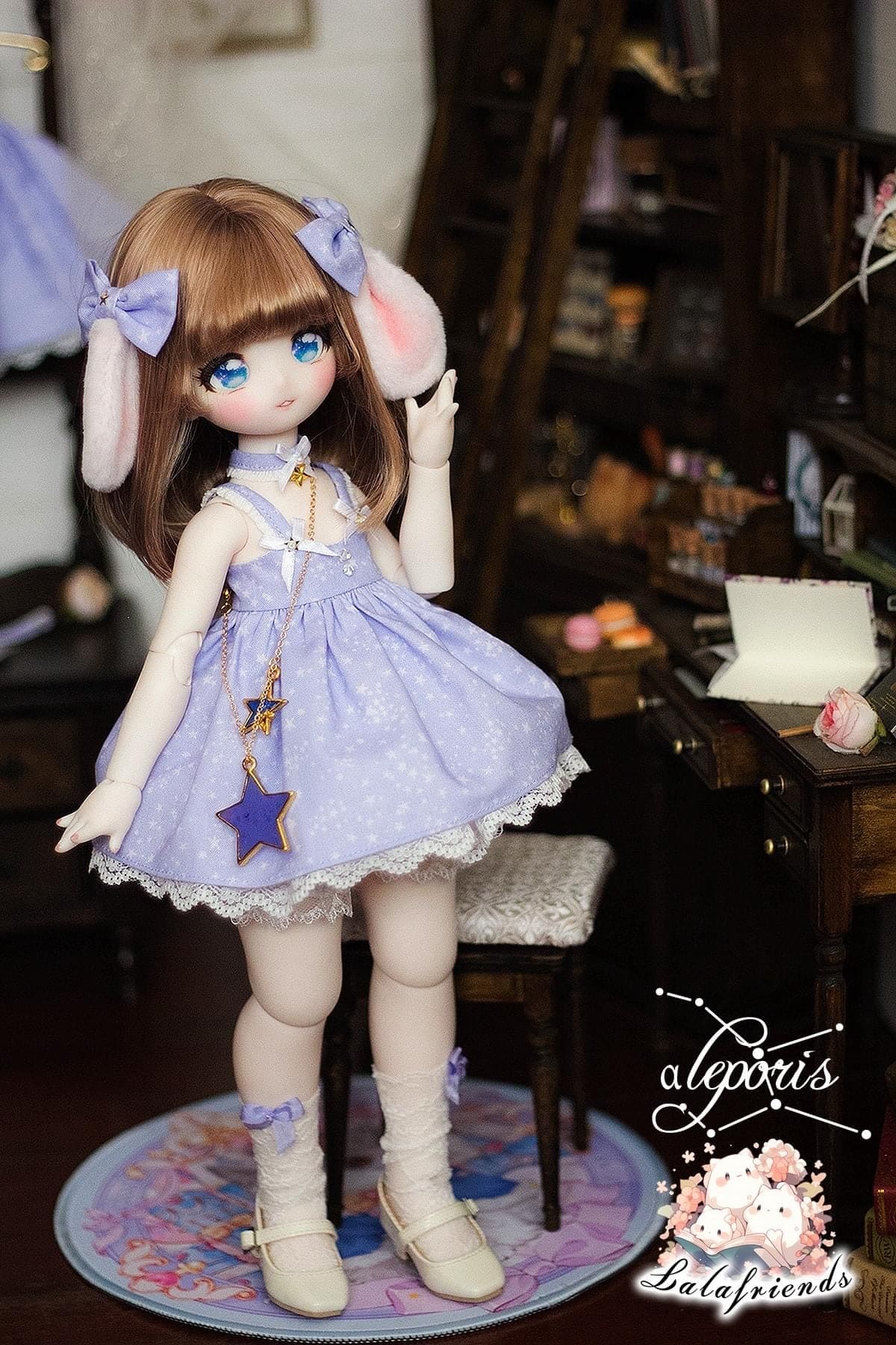 【Lala friends】a Leporis 4分服飾套組 / BJD 4分 MDD MSD 熊妹 iMda 4.3