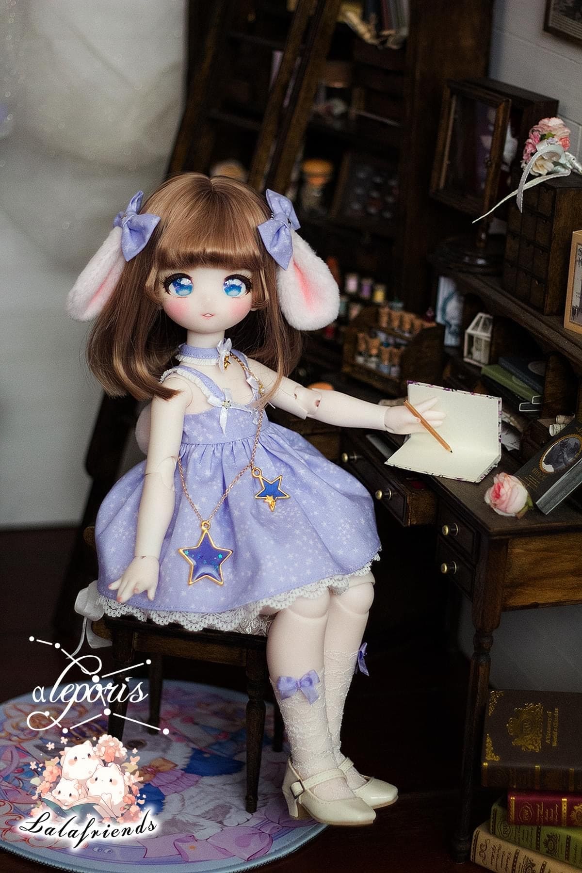 【Lala friends】a Leporis 4分服飾套組 / BJD 4分 MDD MSD 熊妹 iMda 4.3