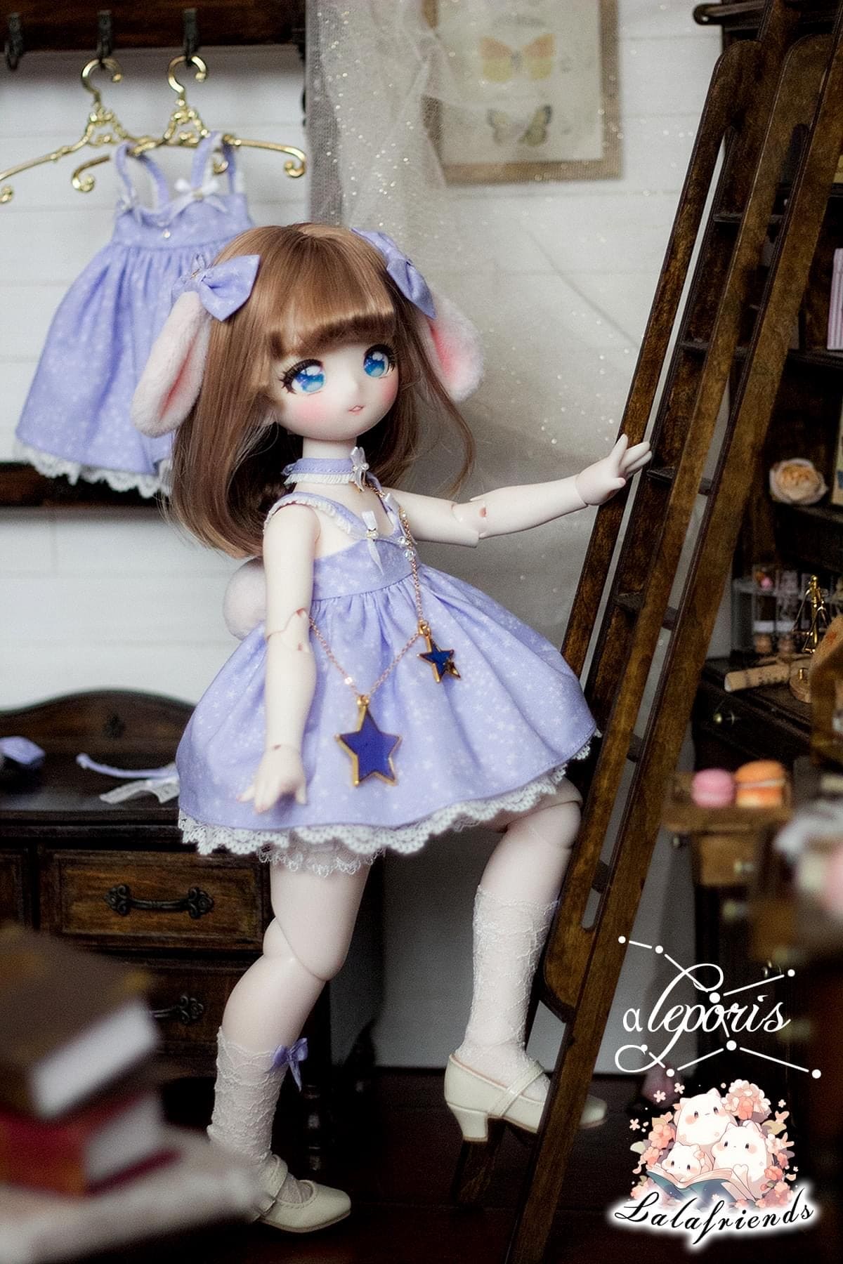 【Lala friends】a Leporis 4分服飾套組 / BJD 4分 MDD MSD 熊妹 iMda 4.3