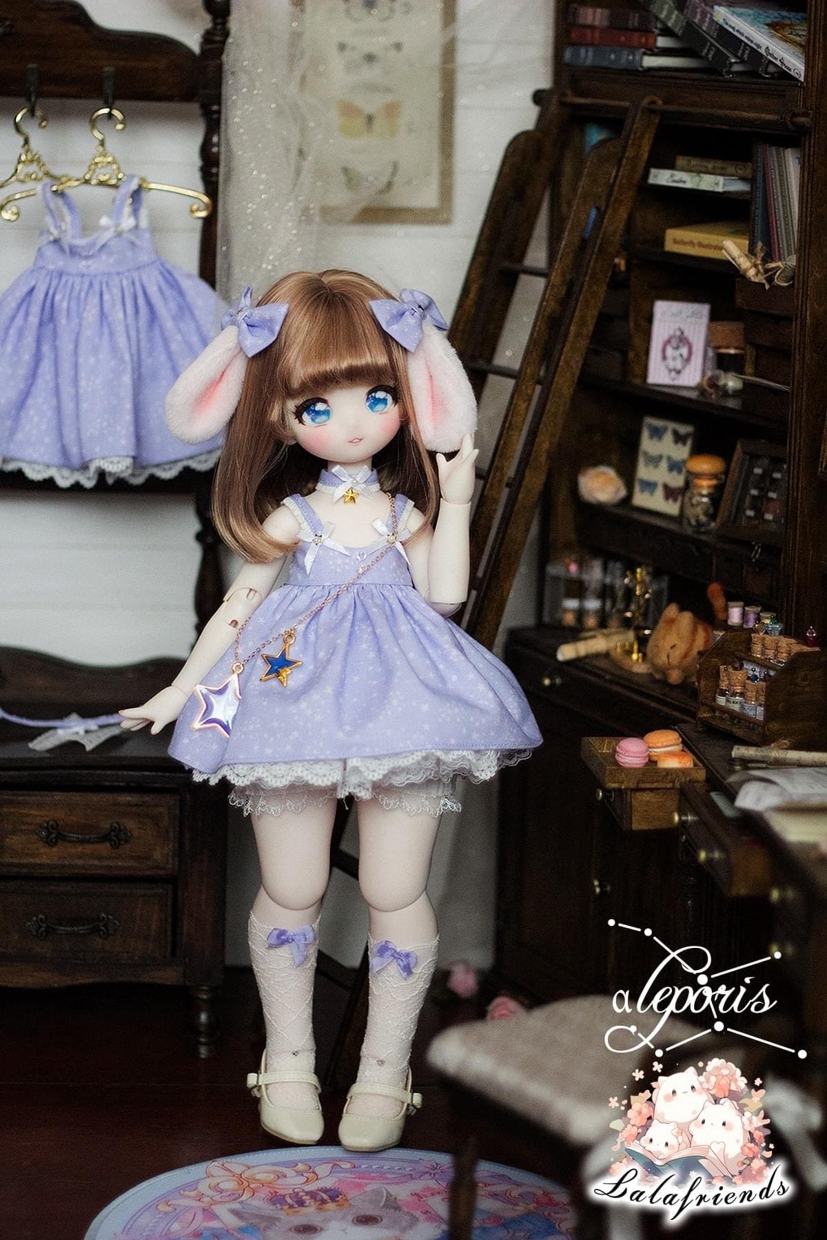 【Lala friends】a Leporis 4分服飾套組 / BJD 4分 MDD MSD 熊妹 iMda 4.3