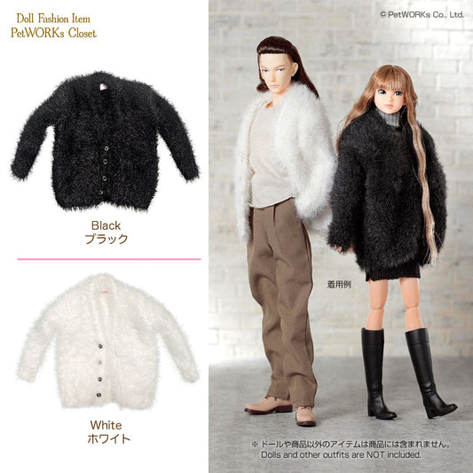 【PetWORKs】毛毛罩衫 2色 / momoko 六分之一男子圖鑑 - 紀物書館+JiWu Bookstore