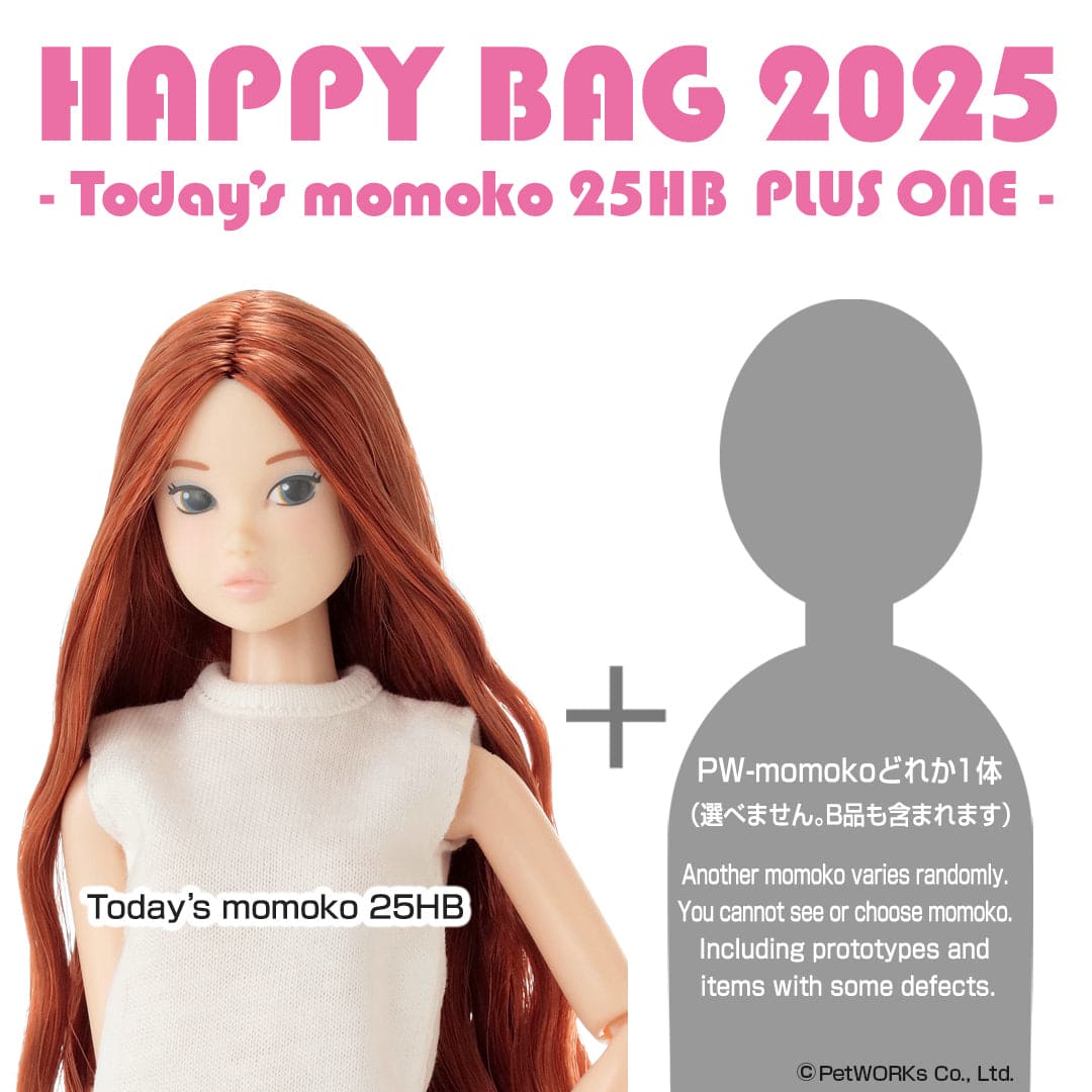 【PetWORKs】福袋 Today's momoko 25HB + 1 預購 - 紀物書館+JiWu Bookstore