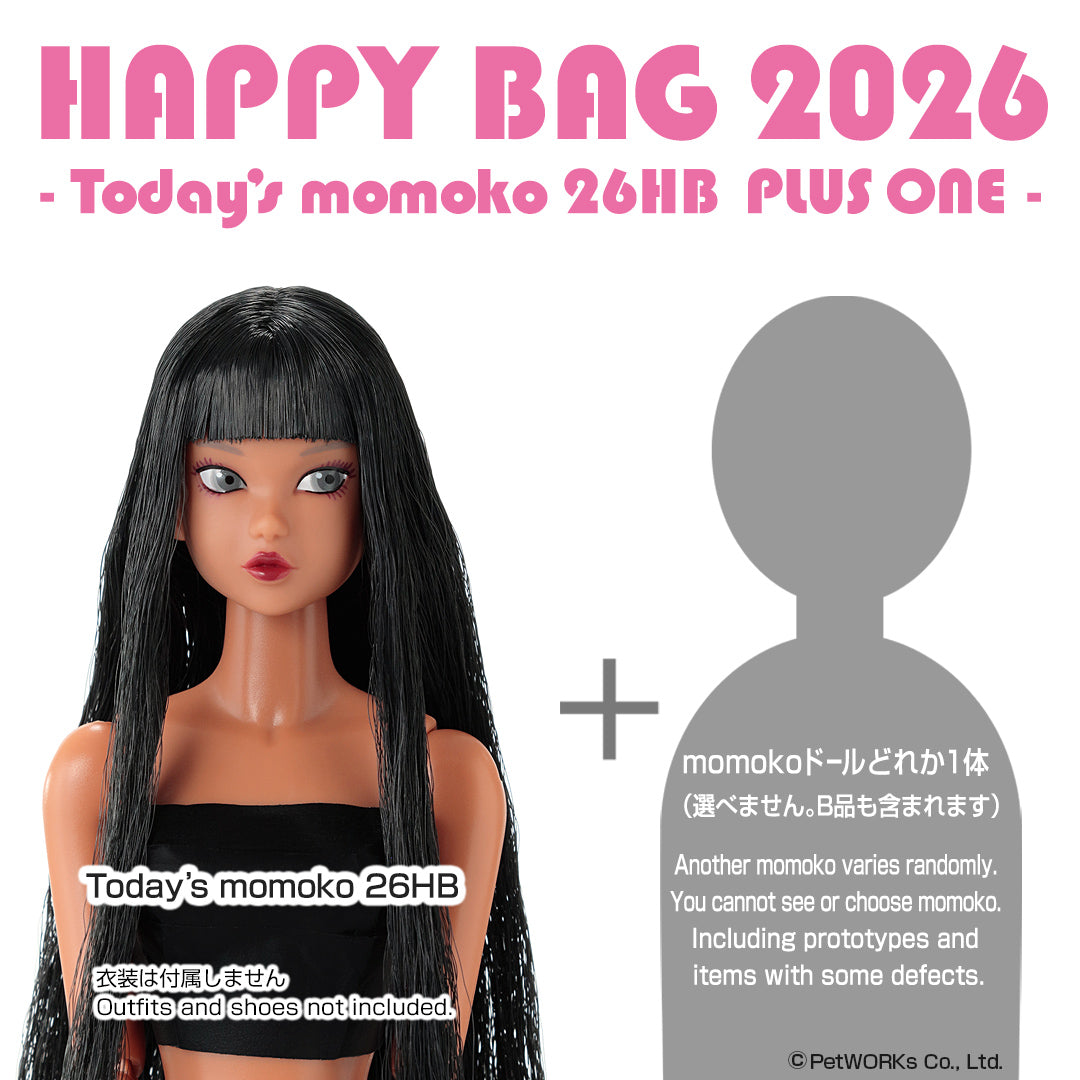 【PetWORKs】福袋 Today's momoko 26HB + 1 預購