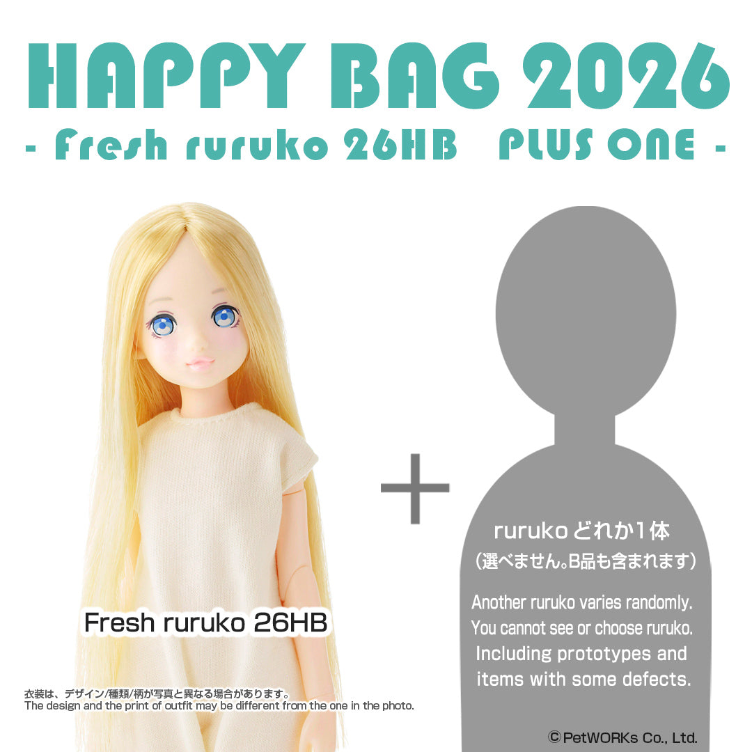 【PetWORKs】Fresh ruruko 26HB PLUS ONE 預購