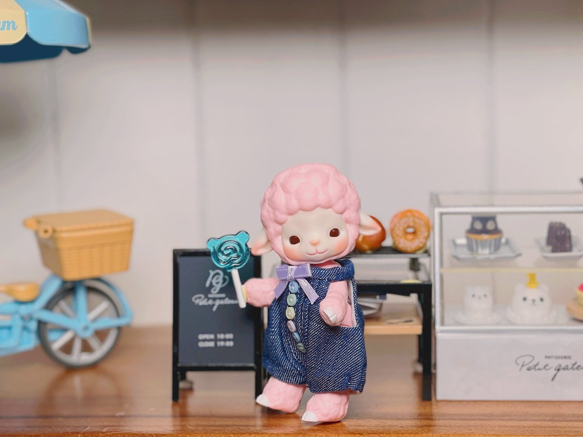 【GEPPETO FRIENDS】gfDolls little KKuming Lamb 小羊 春季限定 粉肌 / 現貨 - 紀物書館+JiWu Bookstore