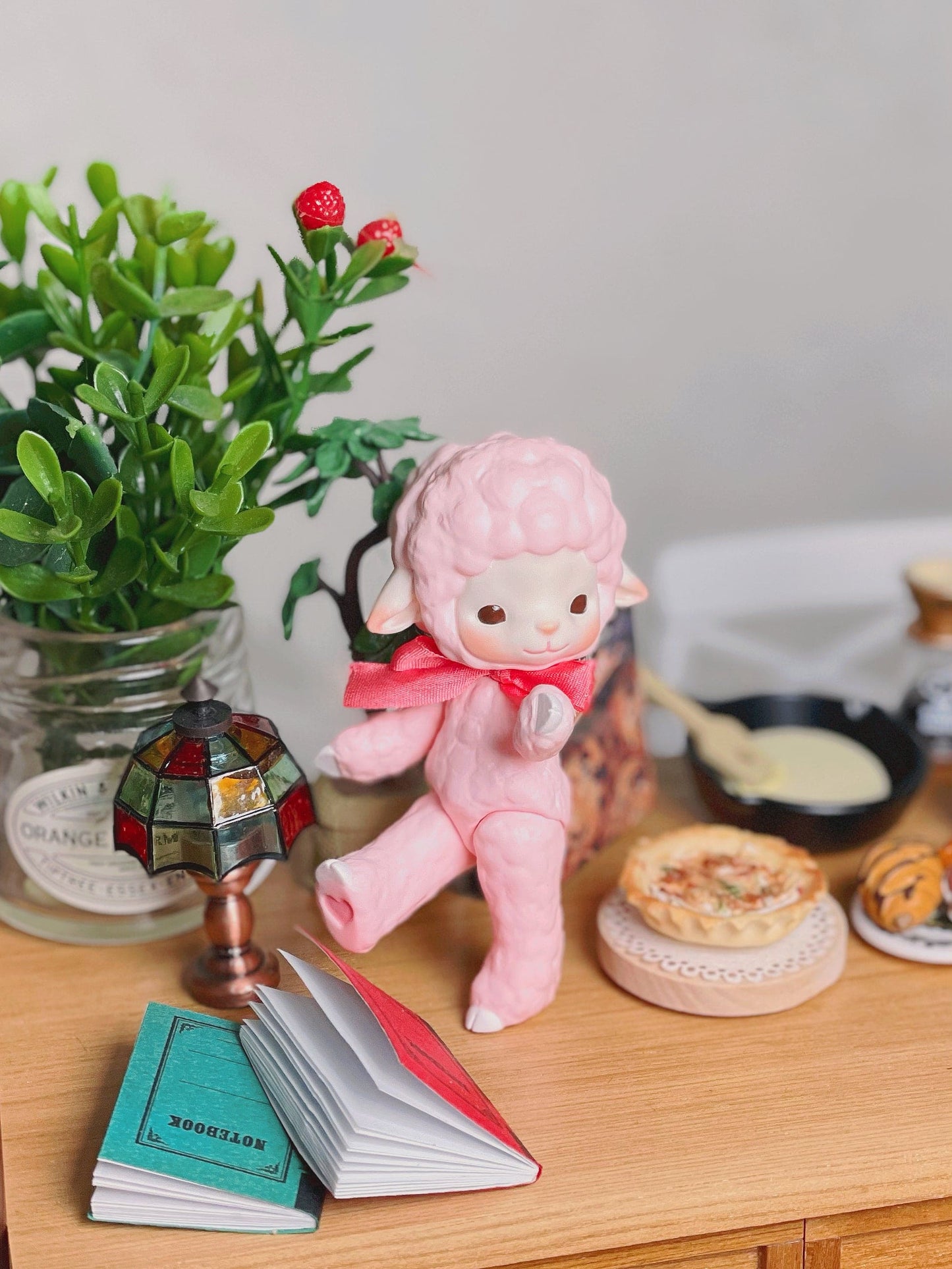 【GEPPETO FRIENDS】gfDolls little KKuming Lamb 小羊 春季限定 粉肌 / 現貨 - 紀物書館+JiWu Bookstore