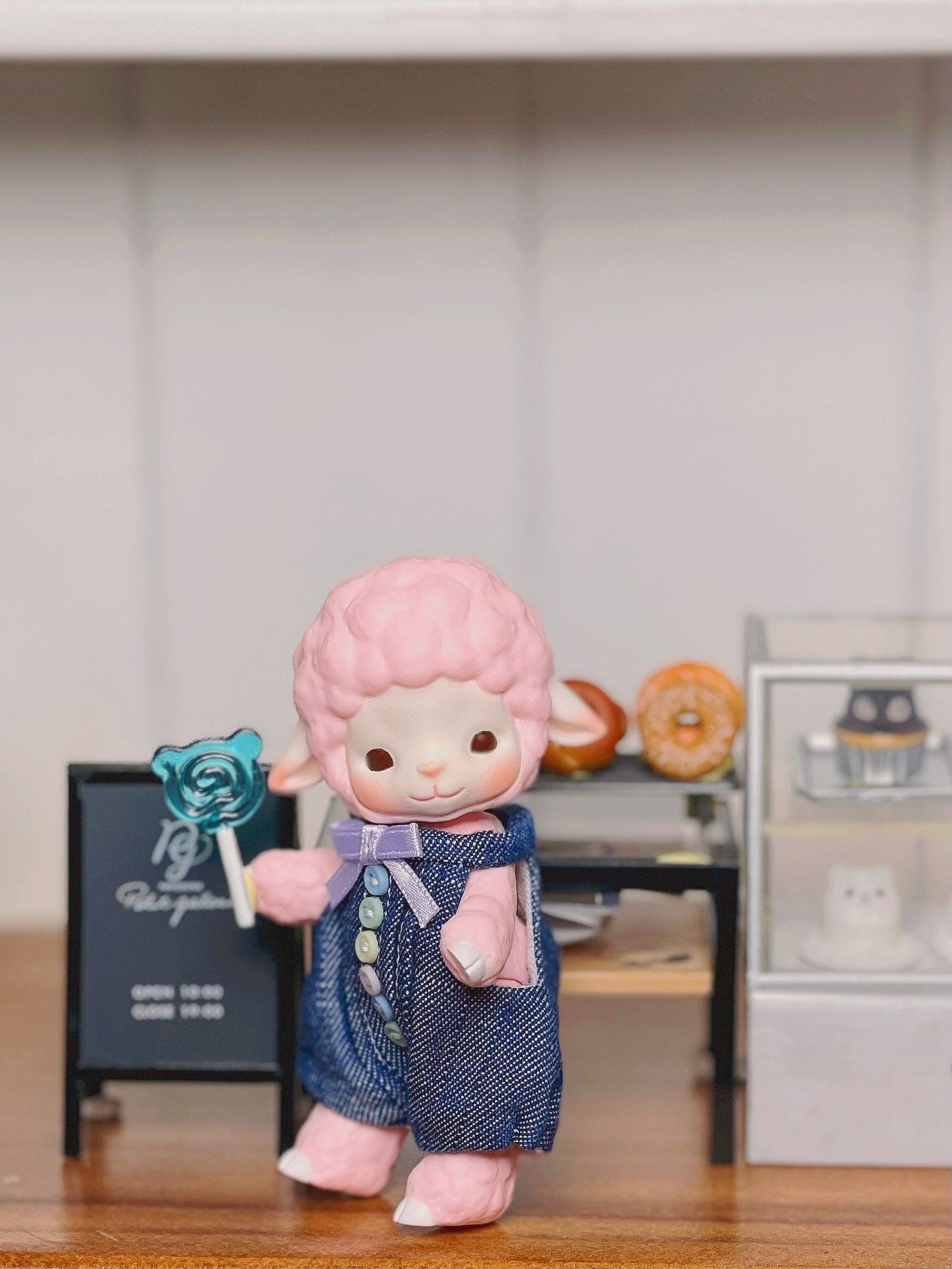 【GEPPETO FRIENDS】gfDolls little KKuming Lamb 小羊 春季限定 粉肌 / 現貨 - 紀物書館+JiWu Bookstore