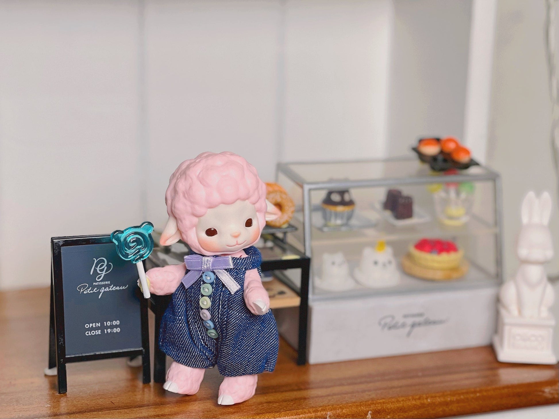 【GEPPETO FRIENDS】gfDolls little KKuming Lamb 小羊 春季限定 粉肌 / 現貨 - 紀物書館+JiWu Bookstore