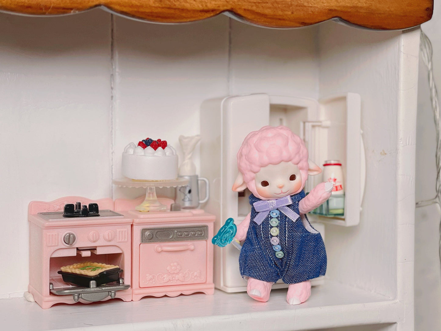 【GEPPETO FRIENDS】gfDolls little KKuming Lamb 小羊 春季限定 粉肌 / 現貨 - 紀物書館+JiWu Bookstore