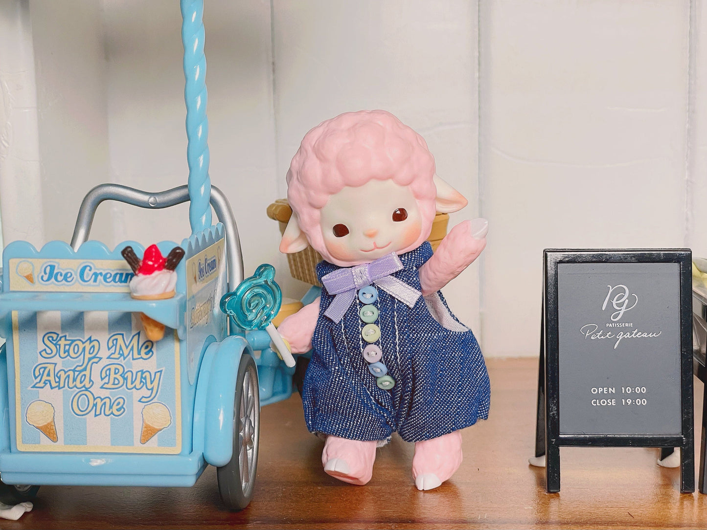【GEPPETO FRIENDS】gfDolls little KKuming Lamb 小羊 春季限定 粉肌 / 現貨 - 紀物書館+JiWu Bookstore