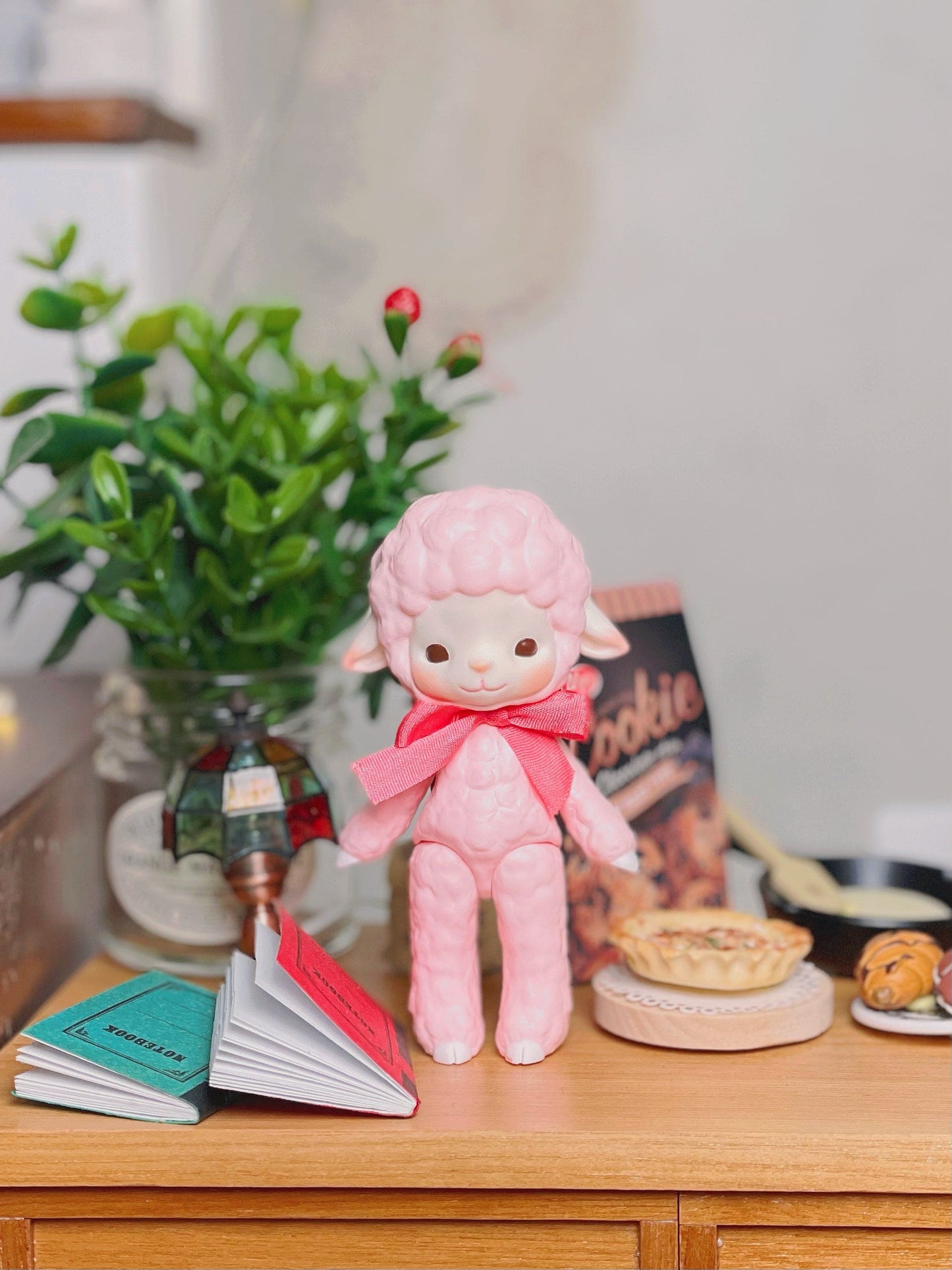 【GEPPETO FRIENDS】gfDolls little KKuming Lamb 小羊 春季限定 粉肌 / 現貨 - 紀物書館+JiWu Bookstore