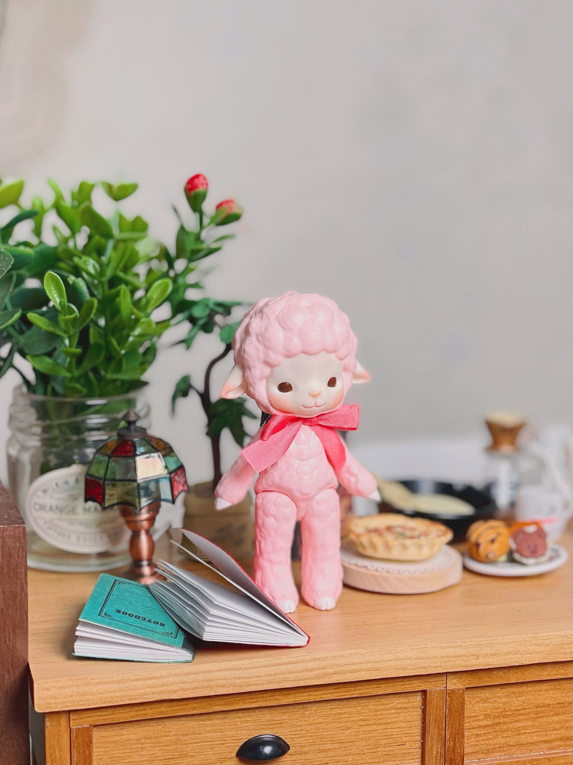 【GEPPETO FRIENDS】gfDolls little KKuming Lamb 小羊 春季限定 粉肌 / 現貨 - 紀物書館+JiWu Bookstore