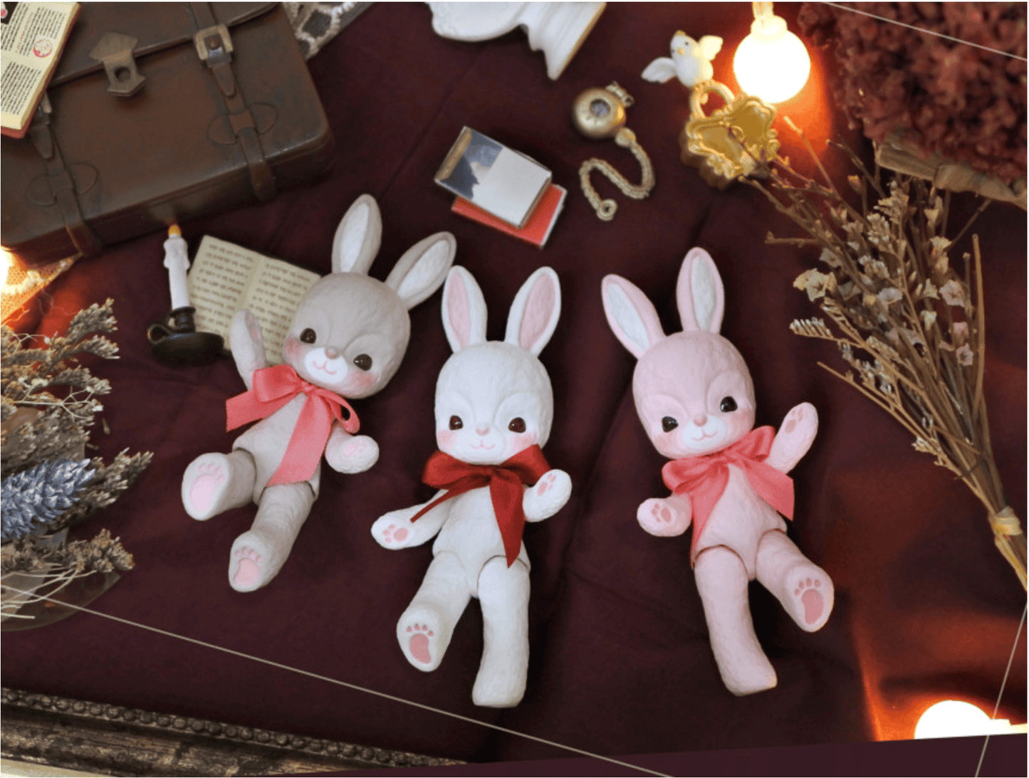 【GEPPETO FRIENDS】gfDolls little KKuming Bunny 小兔子 伯爵茶肌 / 現貨 - 紀物書館+JiWu Bookstore