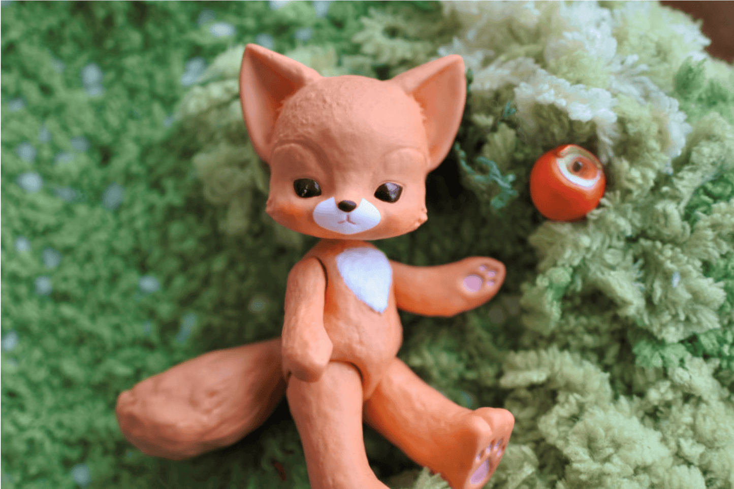 【GEPPETO FRIENDS】gfDolls little KKuming Fox 小狐狸 橘子肌 / 現貨