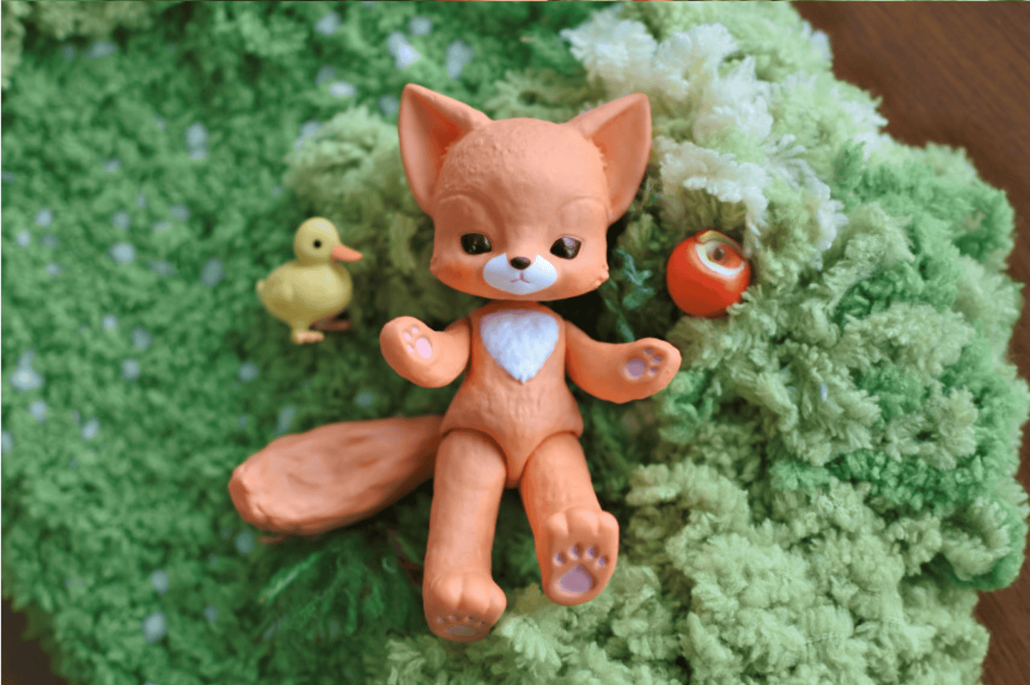 【GEPPETO FRIENDS】gfDolls little KKuming Fox 小狐狸 橘子肌 / 現貨