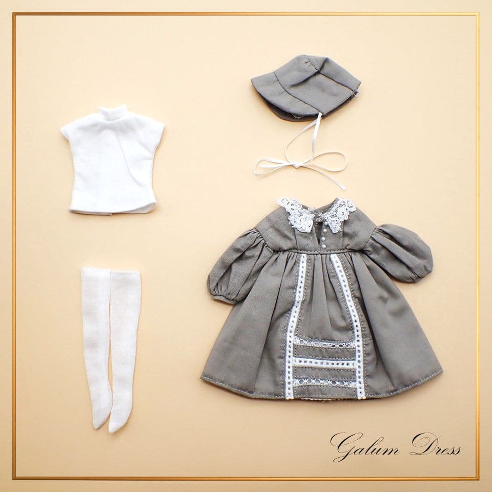 【Licca Castle】Galum Collection 10 落肩洋裝組 / 22cm Pureneemo OB22 ruruko