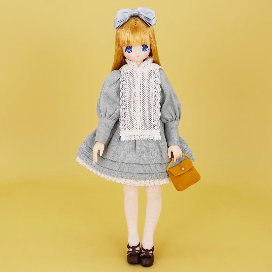 【Licca Castle】Galum Collection 2 蕾絲圍裙洋裝組 / 22cm Pureneemo OB22 ruruko