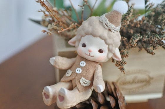 【GEPPETO FRIENDS】gfDolls little KKuming Lamb 小羊 淺駝肌 / 現貨