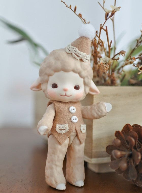 【GEPPETO FRIENDS】gfDolls little KKuming Lamb 小羊 淺駝肌 / 現貨