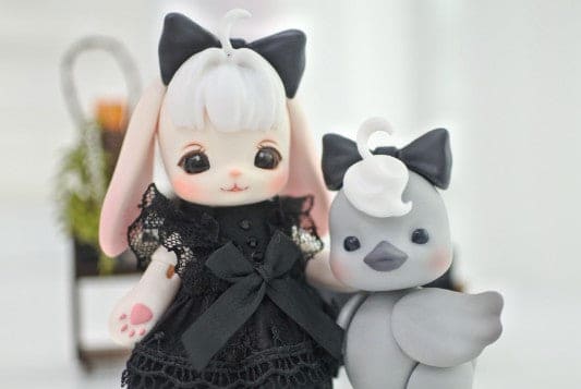 【GEPPETO FRIENDS】gfDolls 蝴蝶結 黑 頭飾配件 / 現貨