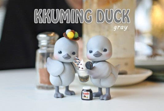 【GEPPETO FRIENDS】gfDolls little KKuming Duck 小鴨子 復古系列 灰肌 / 現貨