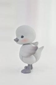 【GEPPETO FRIENDS】gfDolls little KKuming Duck 小鴨子 復古系列 灰肌 / 現貨