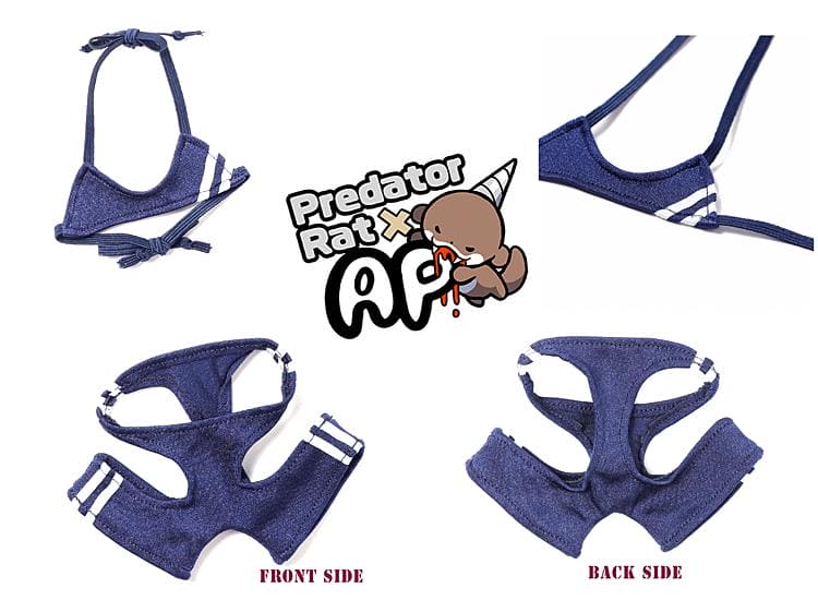 【Angel Philia】紙魚丸 × PredatorRat 運動內衣套組 - 紀物書館+JiWu Bookstore