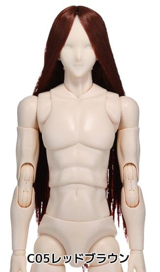 【OBITSU】OB30 30-02 植髮頭 預購 / Obitsu 30 六分之一男子圖鑑 兵人 - 紀物書館+JiWu Bookstore