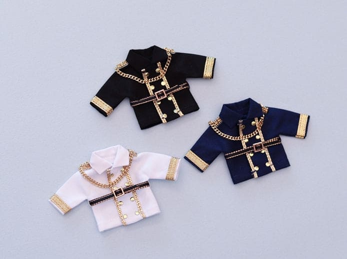 【魔販生工作室】NNM原廠 短版軍服 披風 / OBITSU OB11 NINIMAL Azone Picconeemo